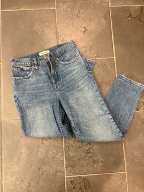 Madewell Light Blue Straight Leg Jeans